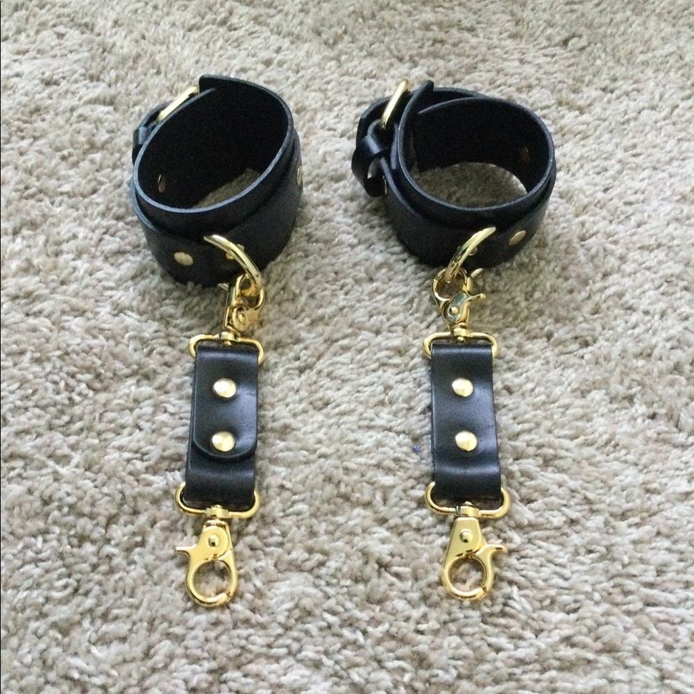 Leather Cuffs - Picture 6 of 9